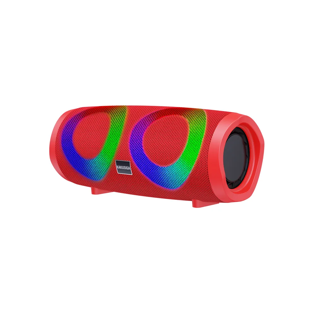 Haut-parleur sans fil portable avec lampe à flamme KSC-615 KAKUSIGA