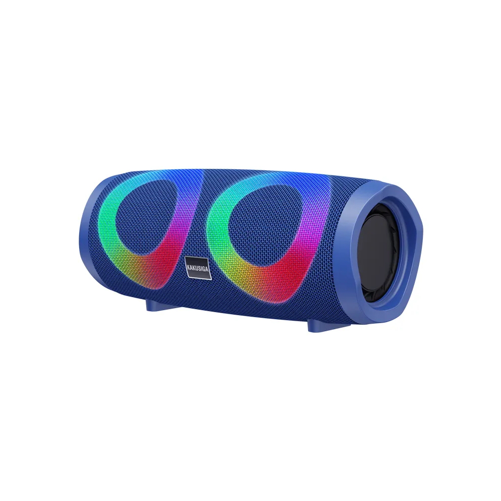 Haut-parleur sans fil portable avec lampe à flamme KSC-615 KAKUSIGA