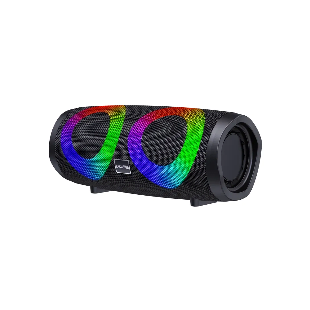 Haut-parleur sans fil portable avec lampe à flamme KSC-615 KAKUSIGA