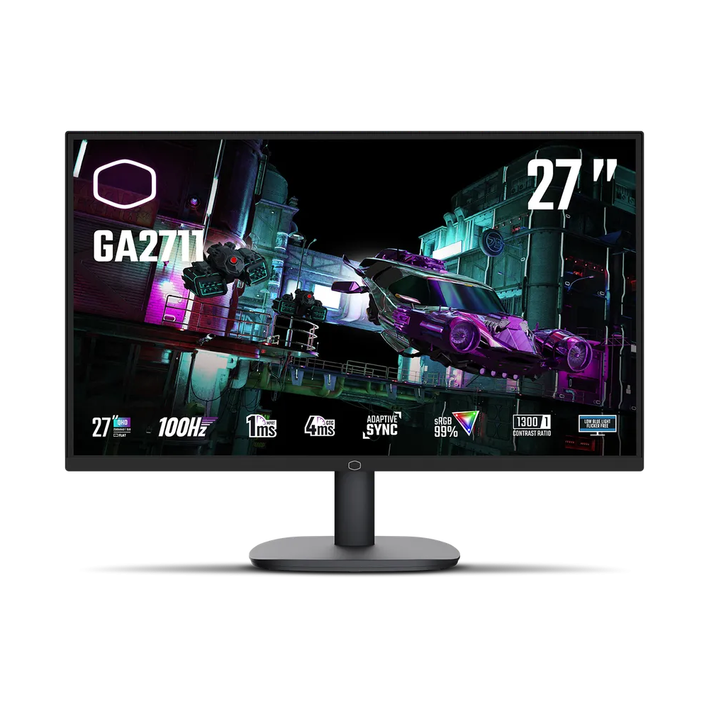 Écran Gaming Cooler Master GA2711 27" 2K QHD IPS / 100 Hz