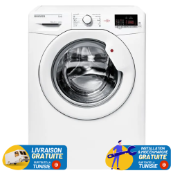 LAVE LINGE FRONTAL HOOVER 7KG BLANC (H3W072D-04)