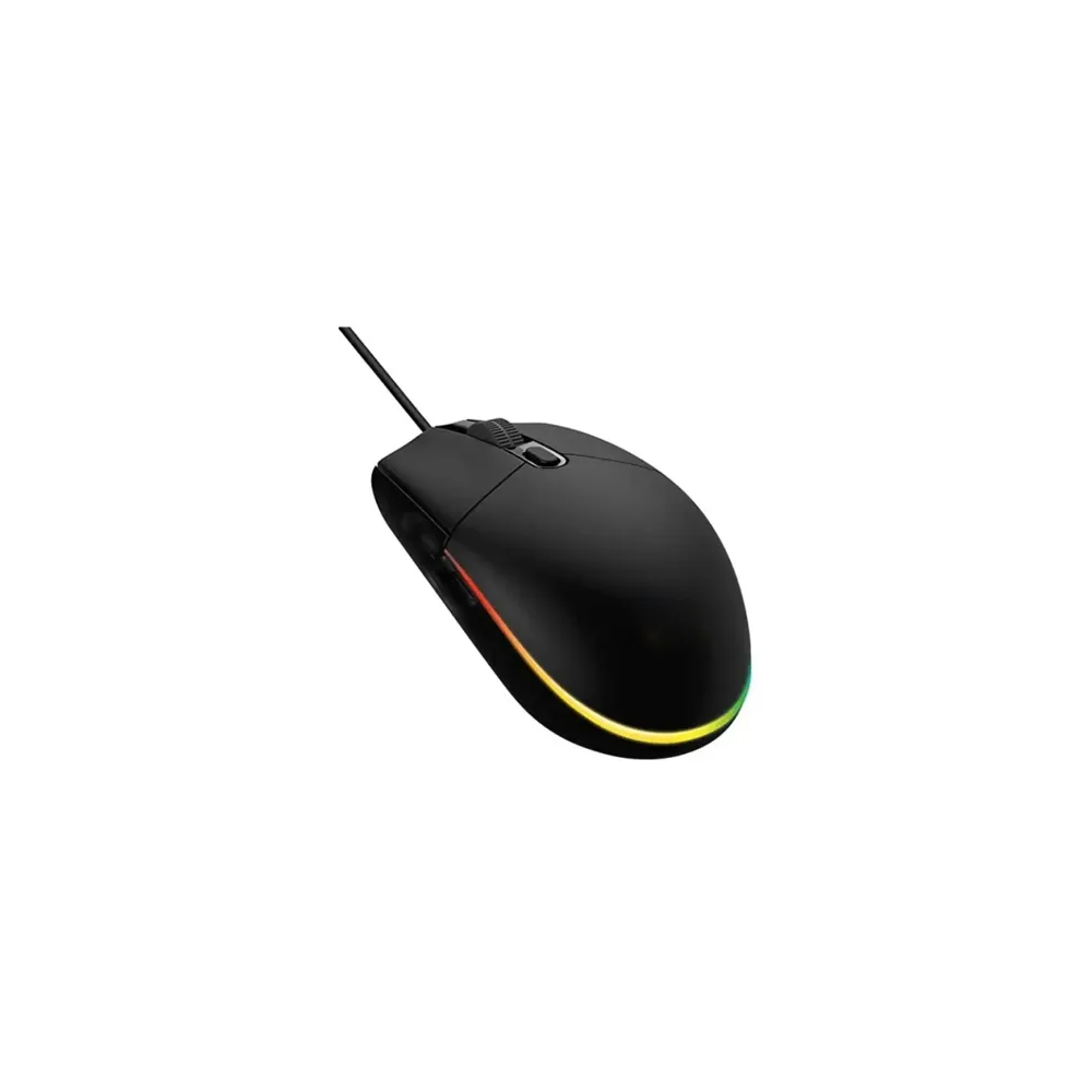 Souris optique Gaming Filaire G101 avec éclairage RVB personnalisable / Noir