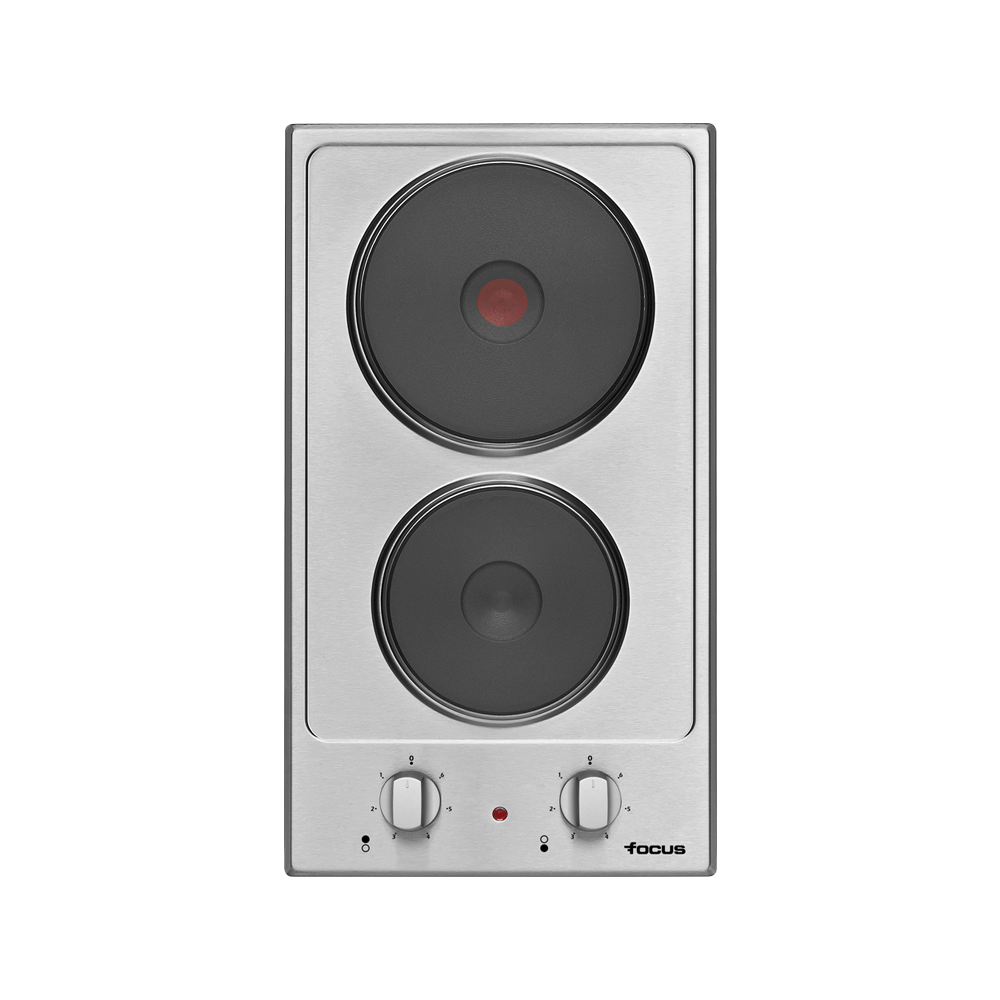 PLAQUE DE CUISSON FOCUS 2 FEUX / INOX / F.812X
