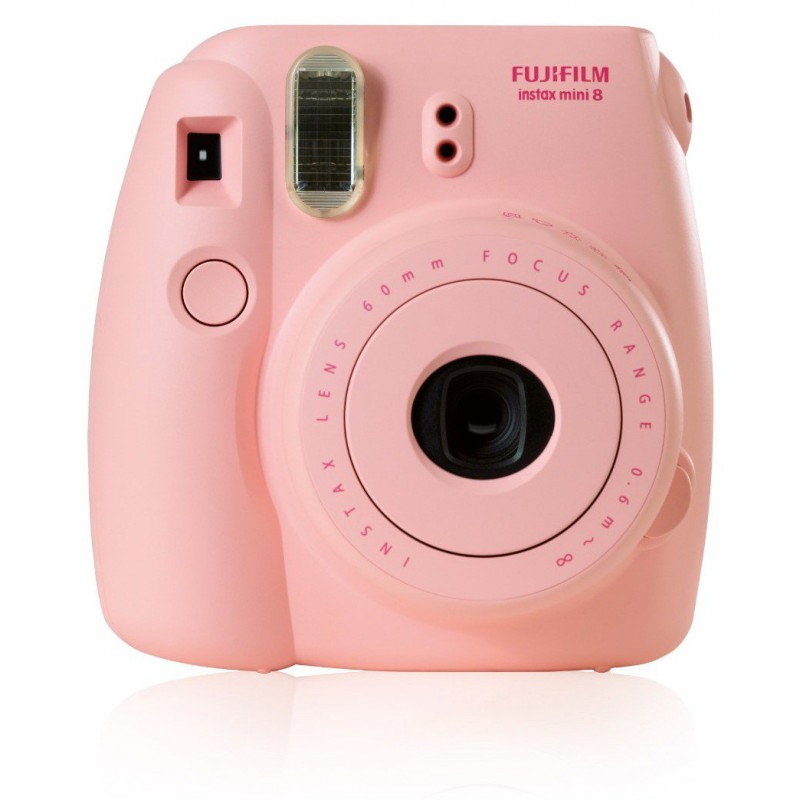 Appareil photo à impression instantanée Fujifilm Instax Mini 8 / Rose + 10  Films + Etui