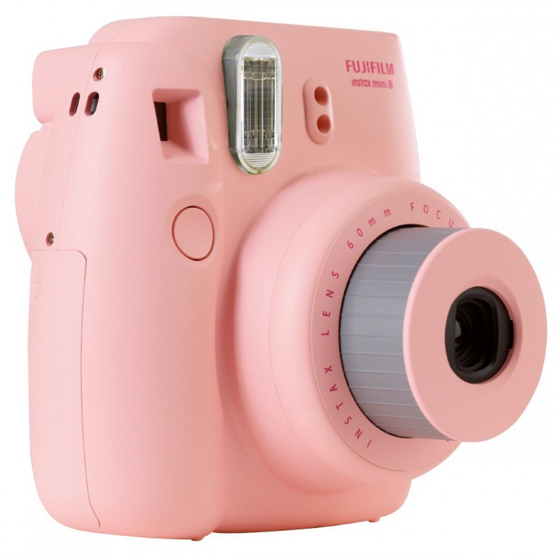 Appareil photo à impression instantanée Fujifilm Instax Mini 8 / Rose + 10  Films + Etui