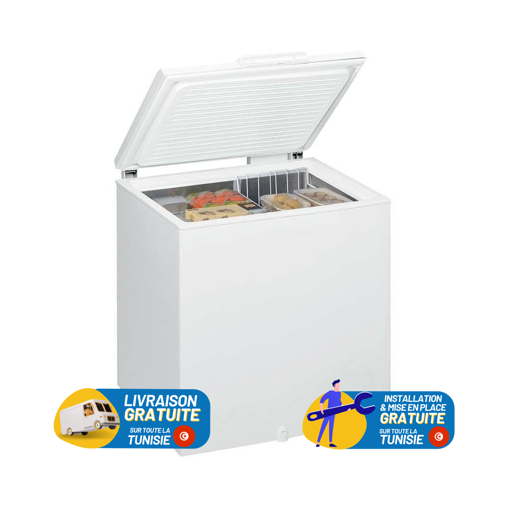 Congélateur Horizontal Whirlpool / 220L