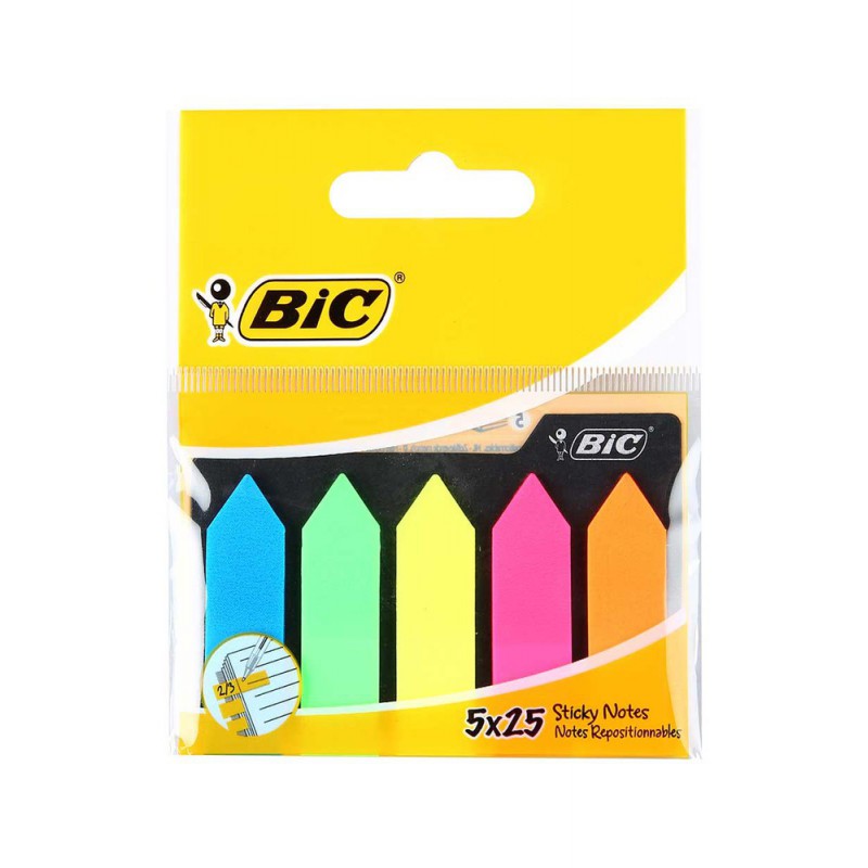 Micro15  MARQUE-PAGES POST-IT INDEX RIGIDE 25X44MM 22F 3 COLORIS