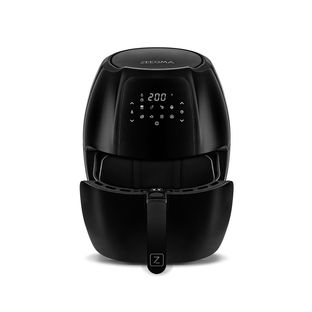 FRITEUSE à AIR 6L ZEEGMA ZE-KNAPPER GRAND NOIR