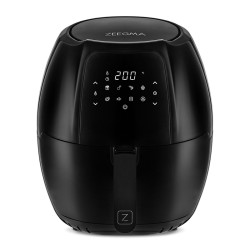 FRITEUSE à AIR 6L ZEEGMA ZE-KNAPPER GRAND NOIR