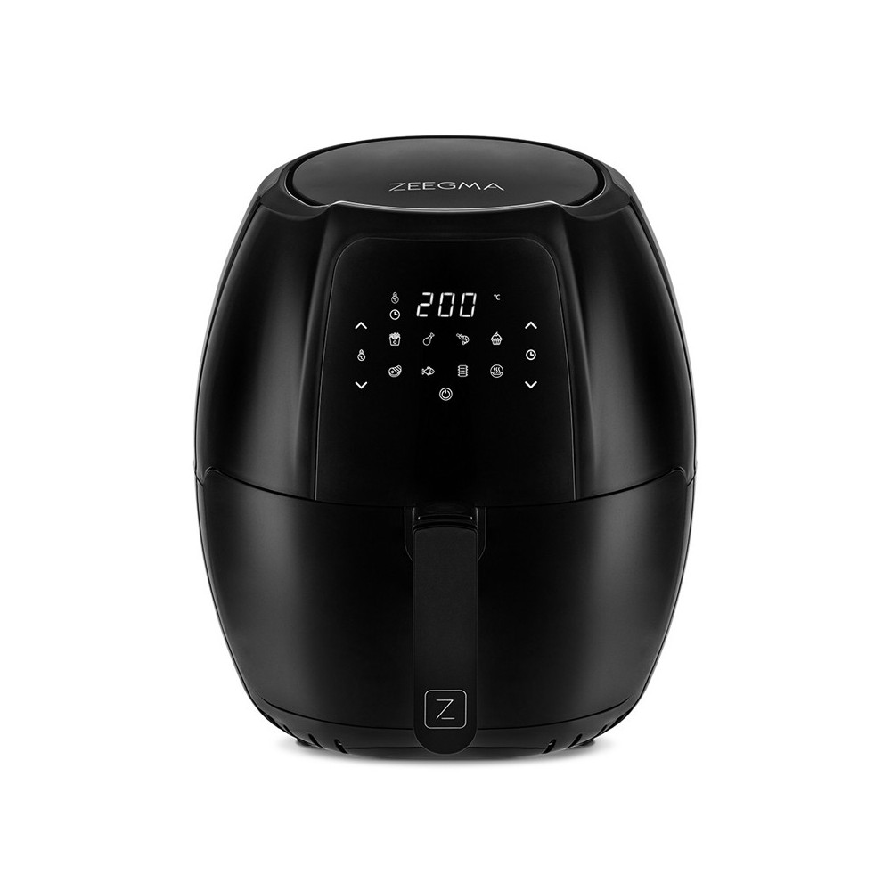 FRITEUSE à AIR 6L ZEEGMA ZE-KNAPPER GRAND NOIR