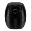 FRITEUSE à AIR 6L ZEEGMA ZE-KNAPPER GRAND NOIR