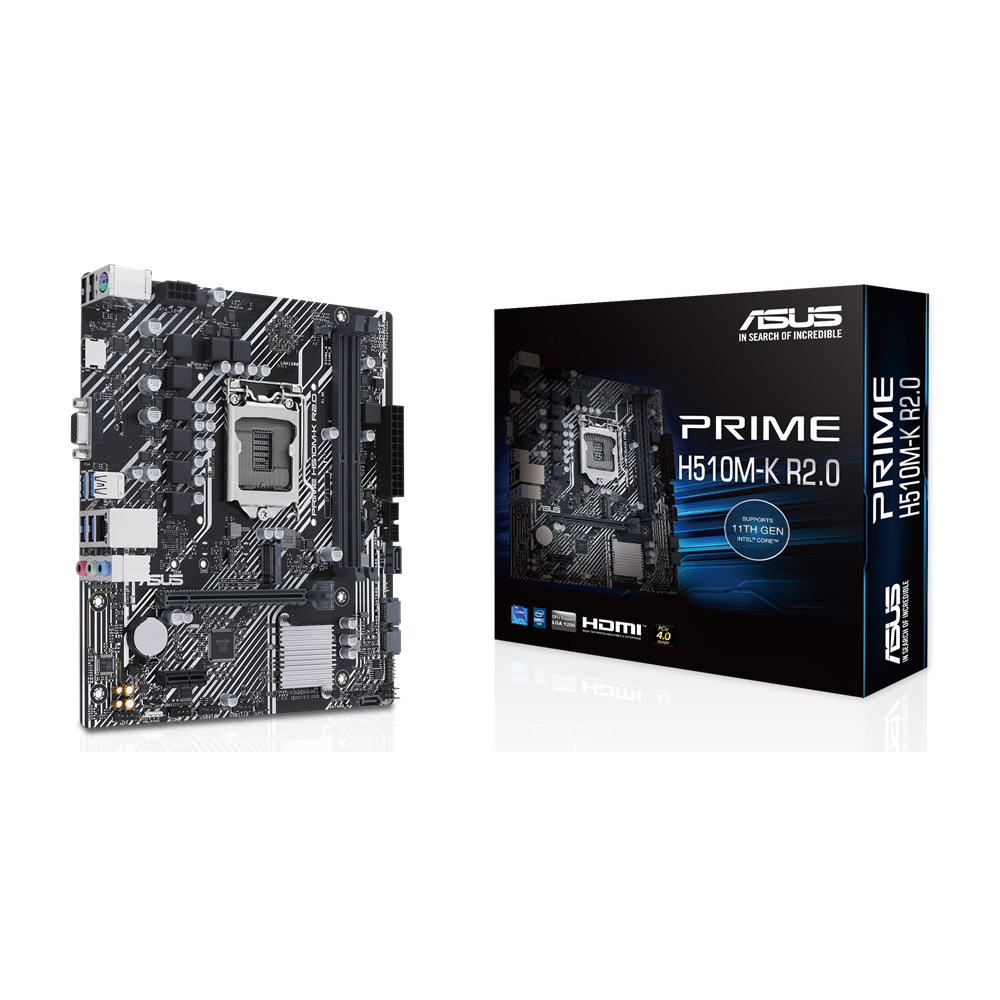 Carte mère micro ATX ASUS PRIME H510M-K R2.0
