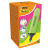 Pochette de 12 x Surligneurs BIC Highlighter GREEN Flat