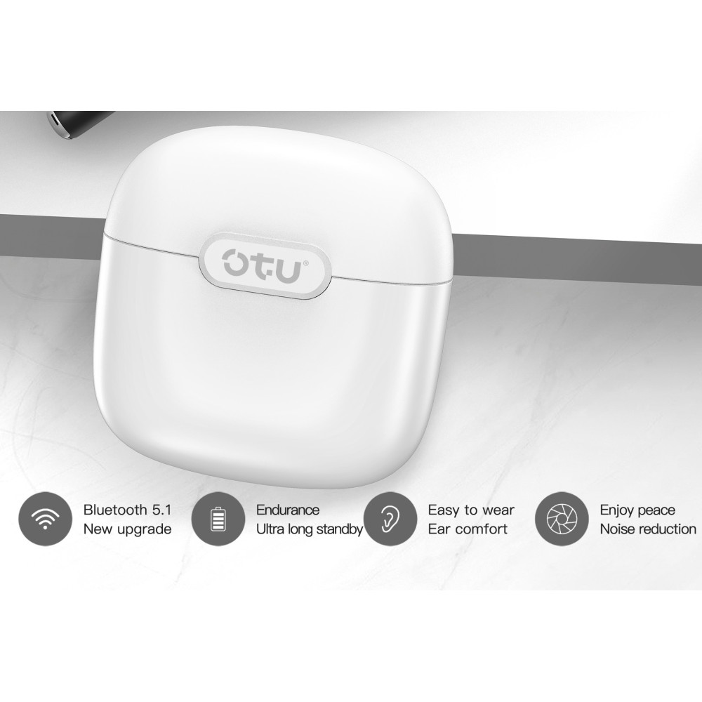 Écouteurs Sans Fil Bluetooth AI-14 / Blanc