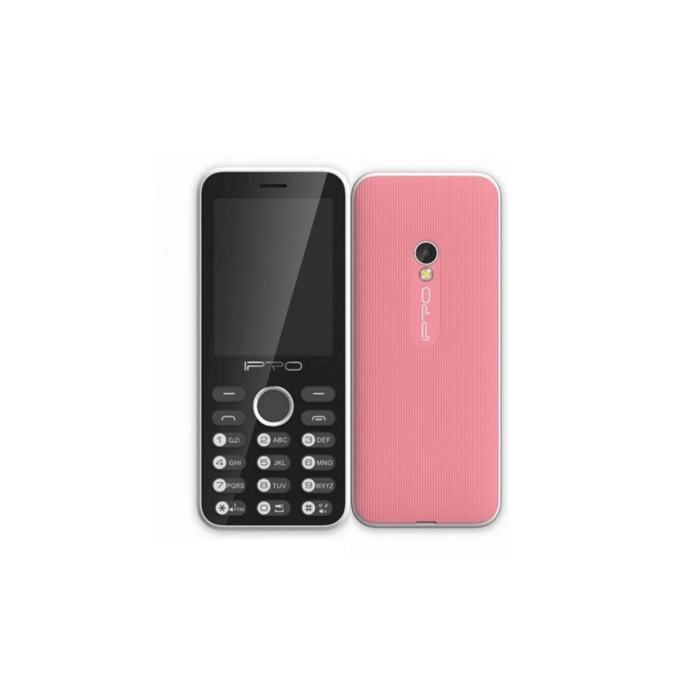 Téléphone Portable IPRO A29 / Double SIM / Blanc et Rose