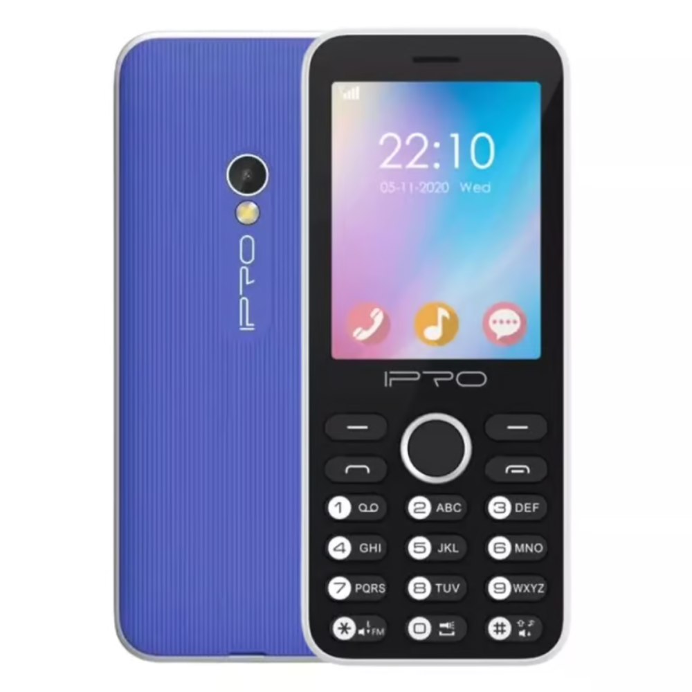 Téléphone Portable IPRO A29 / Double SIM / Blanc et Violet