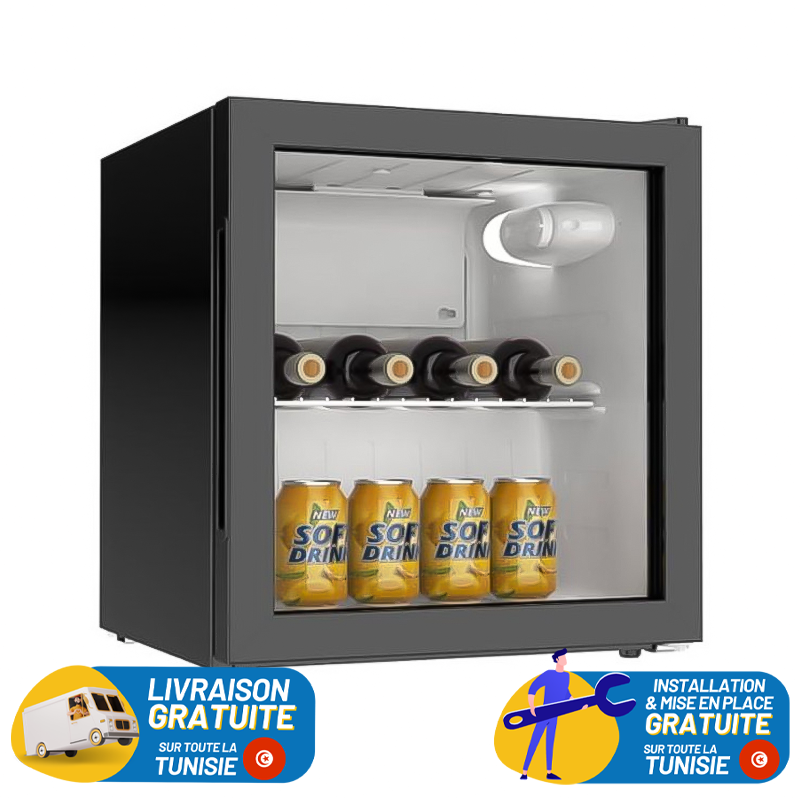 Mini-Bar AUXSTAR 50L / NOIR VITRE