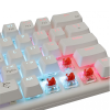 Clavier White Shark WAKIZASHI WHITE RED SWITCH