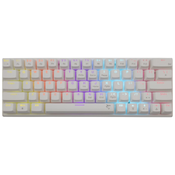 White Shark KEYBOARD WAKIZASHI WHITE RED SWITCH