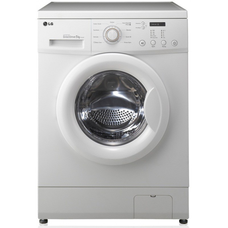 Machine à laver LG frontale 5Kg / Direct Drive Smart / Blanc