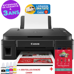 Imprimante à réservoir intégré CANON 3 en 1 PIXMA G3410