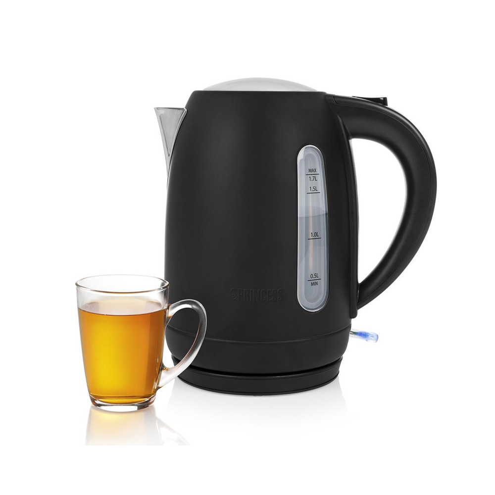 Bouilloire PRINCESS 2200W 1Litre Inox & Noir (236032)