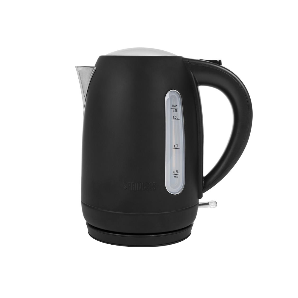 Bouilloire PRINCESS 2200W 1.7Litre Inox & Noir (236032)