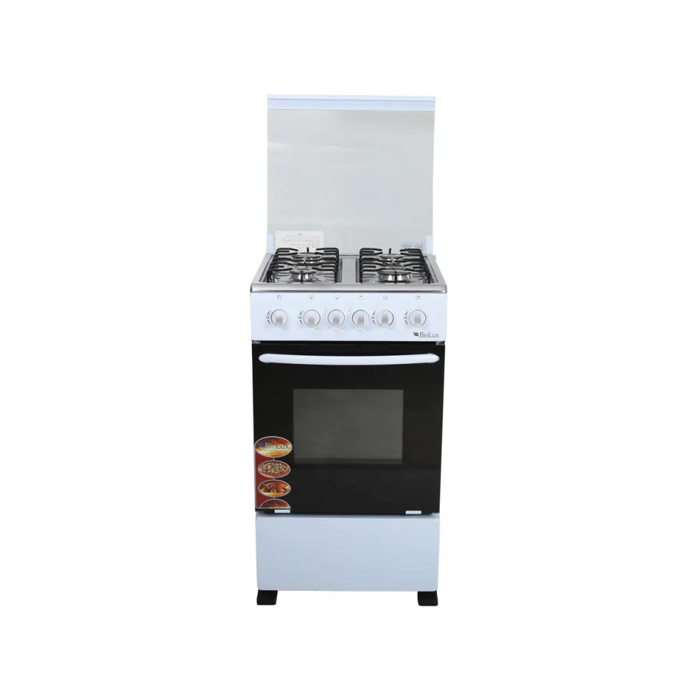 Cuisinière BIOLUX 4 Feux 50cm - BLANC