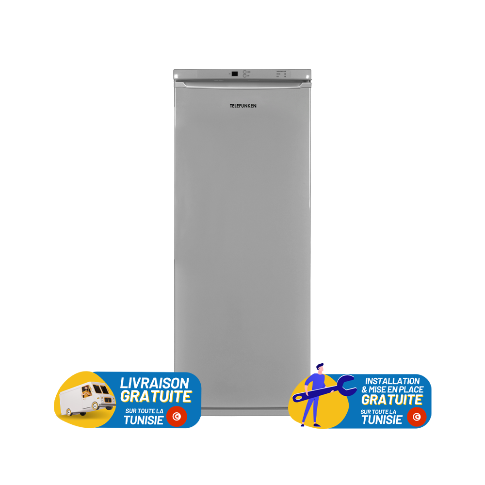 CONGELATEUR VERTICAL TELEFUINKEN 245L NOFROST