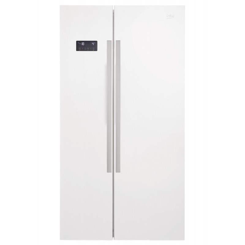 Réfrigérateur américain BEKO 635L / Blanc