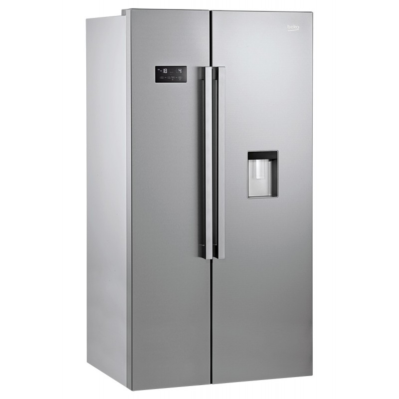 Réfrigérateur américain BEKO 630L / Silver