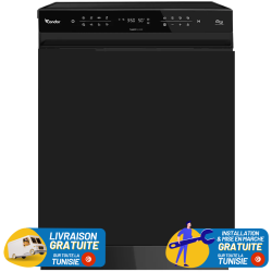LAVE VAISSELLE Condor 16 couverts Avec Afficheur - Noir