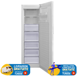 CONGÉLATEUR VERTICAL BIOLUX CV38XNF 278L / Blanc