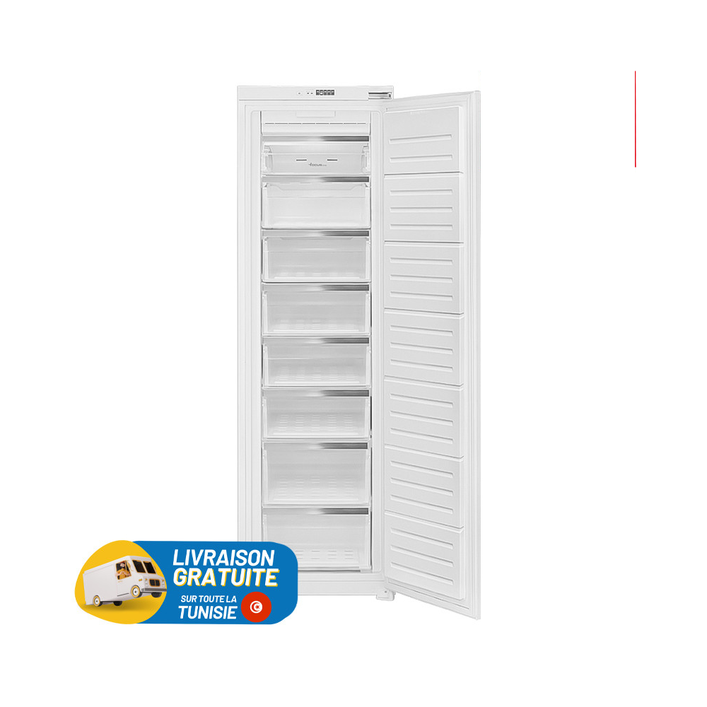 Congélateur Vertical Encastrable FOCUS 220L