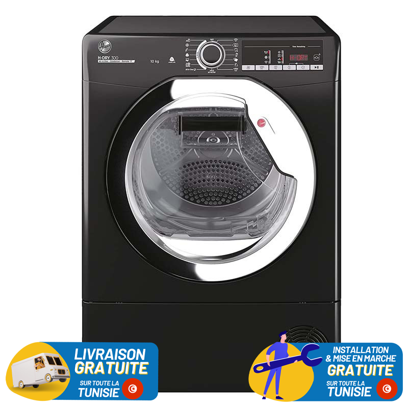 Sèche linge Hoover HLEC10TCEB-80 / 10 Kg