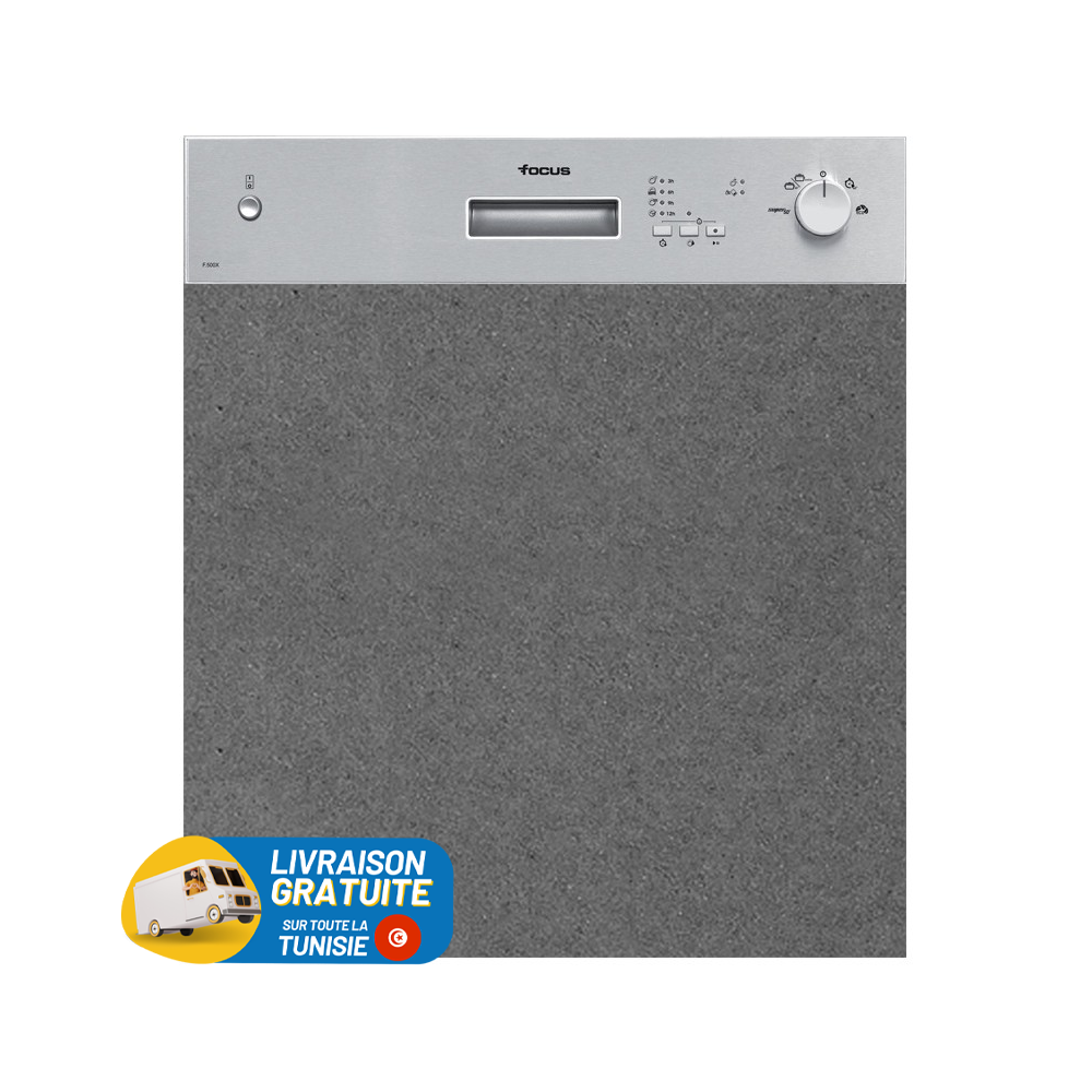 Lave-Vaisselle Focus F500X 12 Couverts / Inox