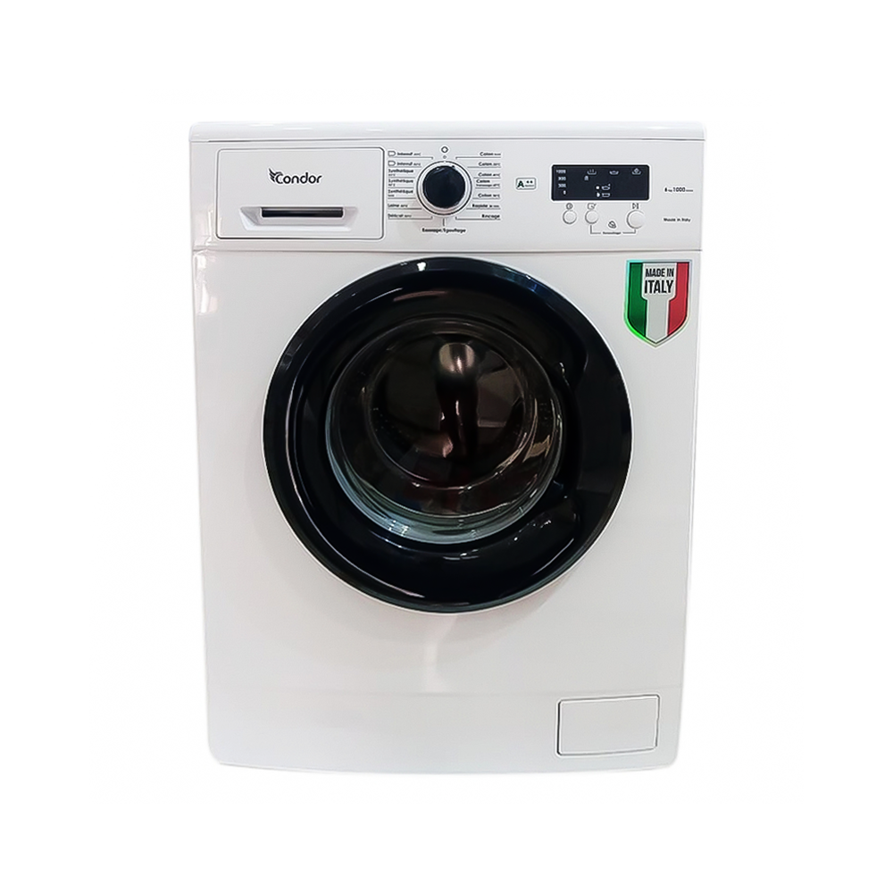 Machine à laver Frontale Condor / 6 Kg / Blanc