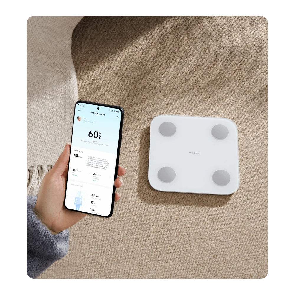Pèse Personne Xiaomi Body Composition Scale S400 / Blanc