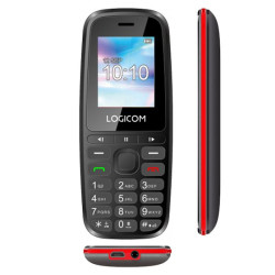 Téléphone Portable LOGICOM P197E / Rouge