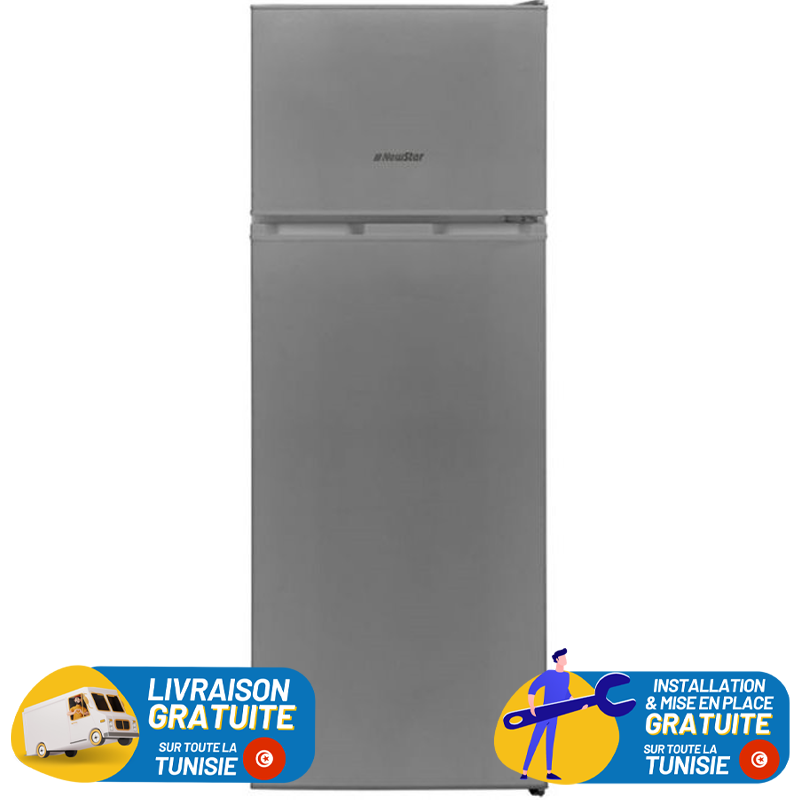 Réfrigérateur NEWSTAR Defrost / 270 L / Silver