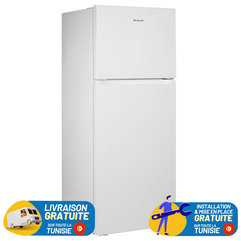 Réfrigérateur Brandt NoFrost BD5010NW / 500 L / Blanc
