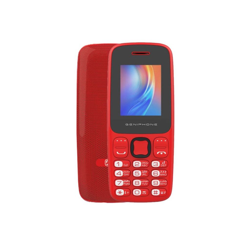 Téléphone Portable GENIPHONE A2 Mini / Rouge