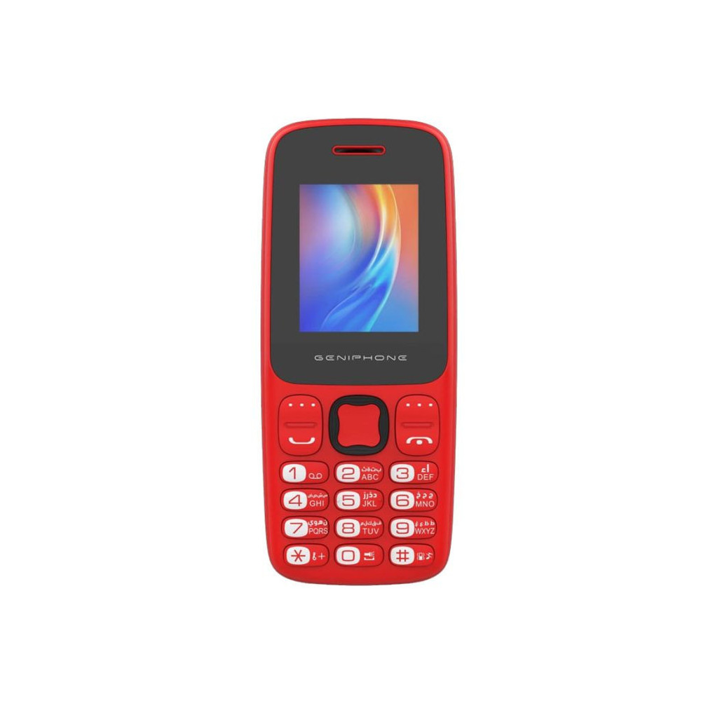 Téléphone Portable GENIPHONE A2 Mini / Rouge