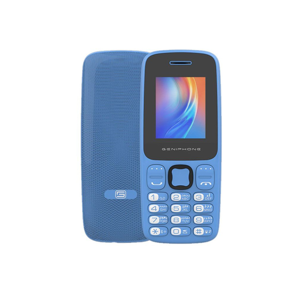 Téléphone Portable GENIPHONE A2 Mini / Bleu Cyan