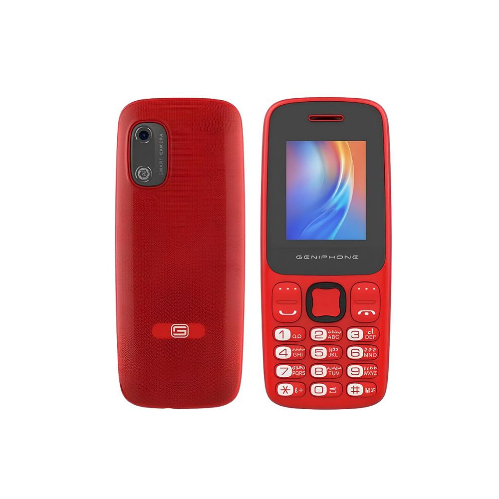 Téléphone Portable GENIPHONE A4 Mini / Rouge