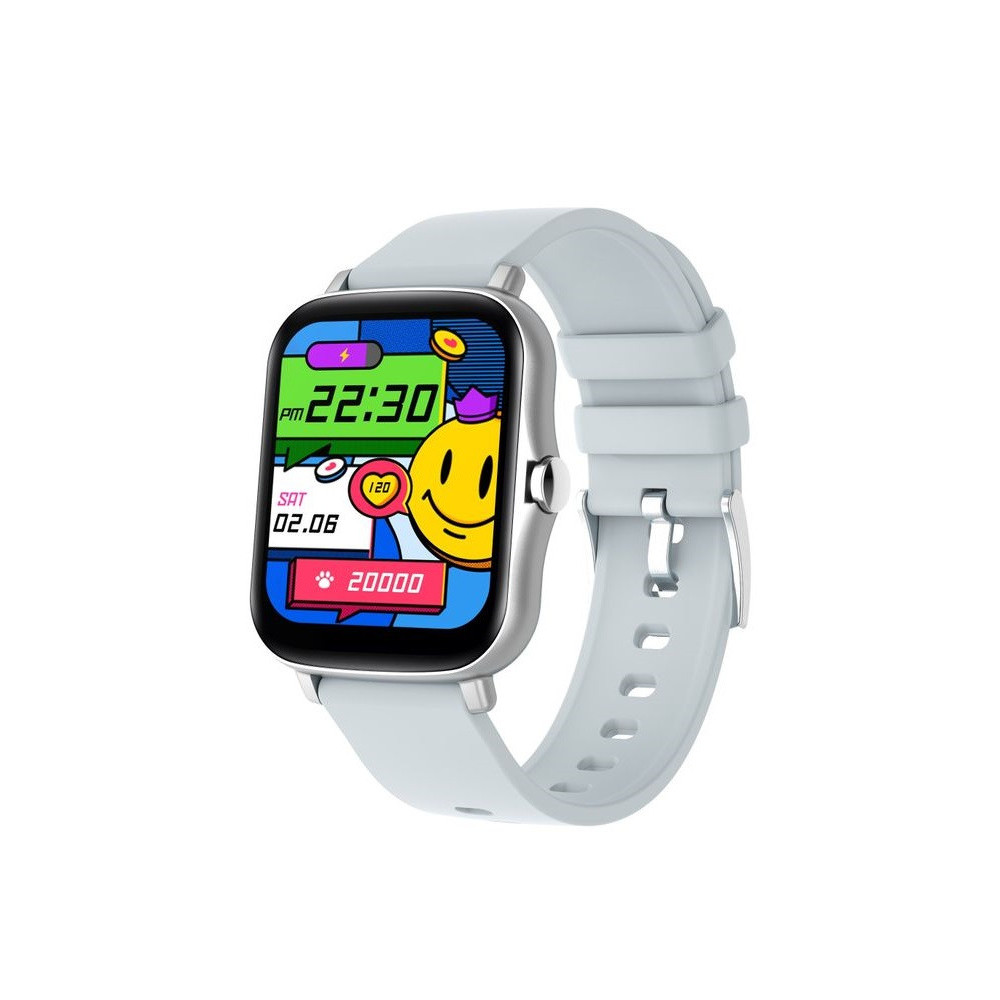 Montre Connectée Rezmay Y20 Pro / Silver + ceinture offerte