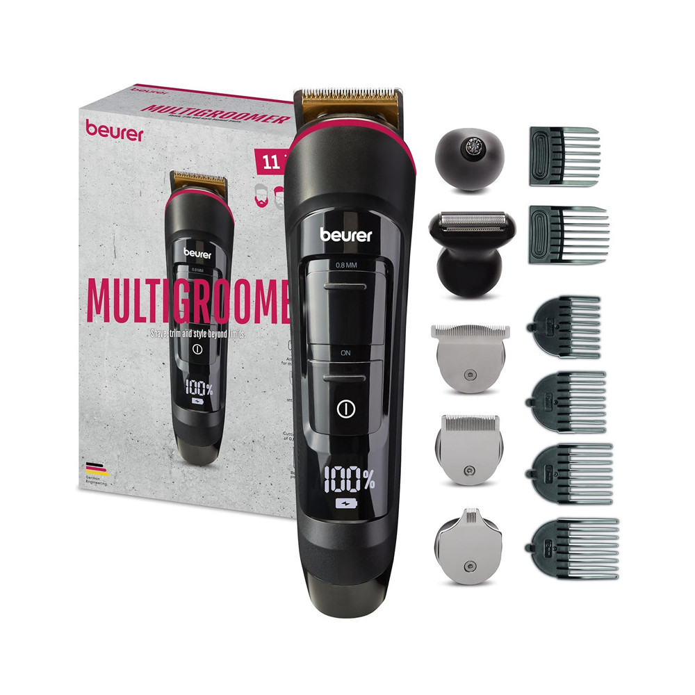 Tondeuse Multigroomer Rechargeable BEURER MN9X - Noir