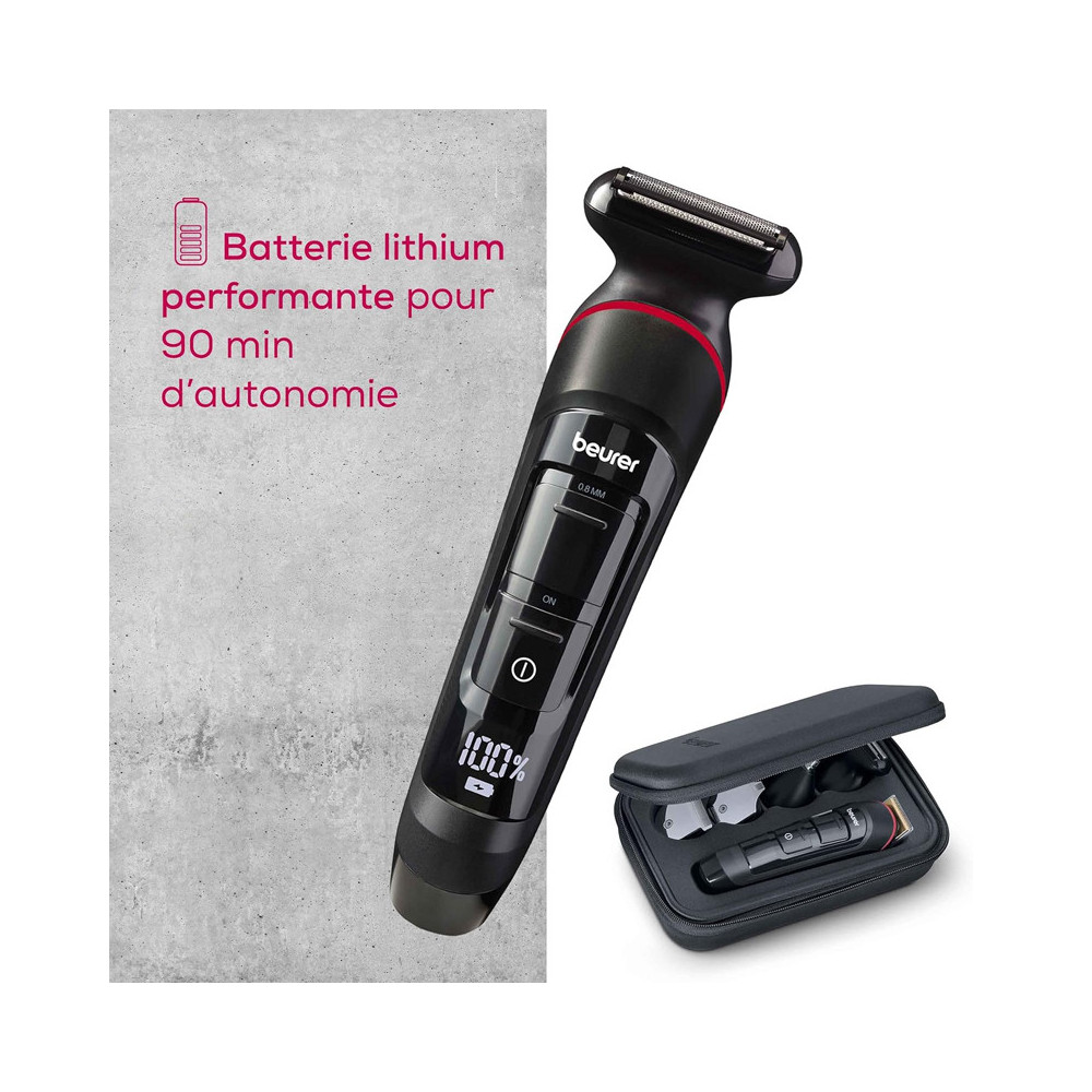 Tondeuse Multigroomer Rechargeable BEURER MN9X - Noir