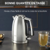 Bouilloire Sans Fil KRUPS 1.7 Litres - Inox (BW552D10)