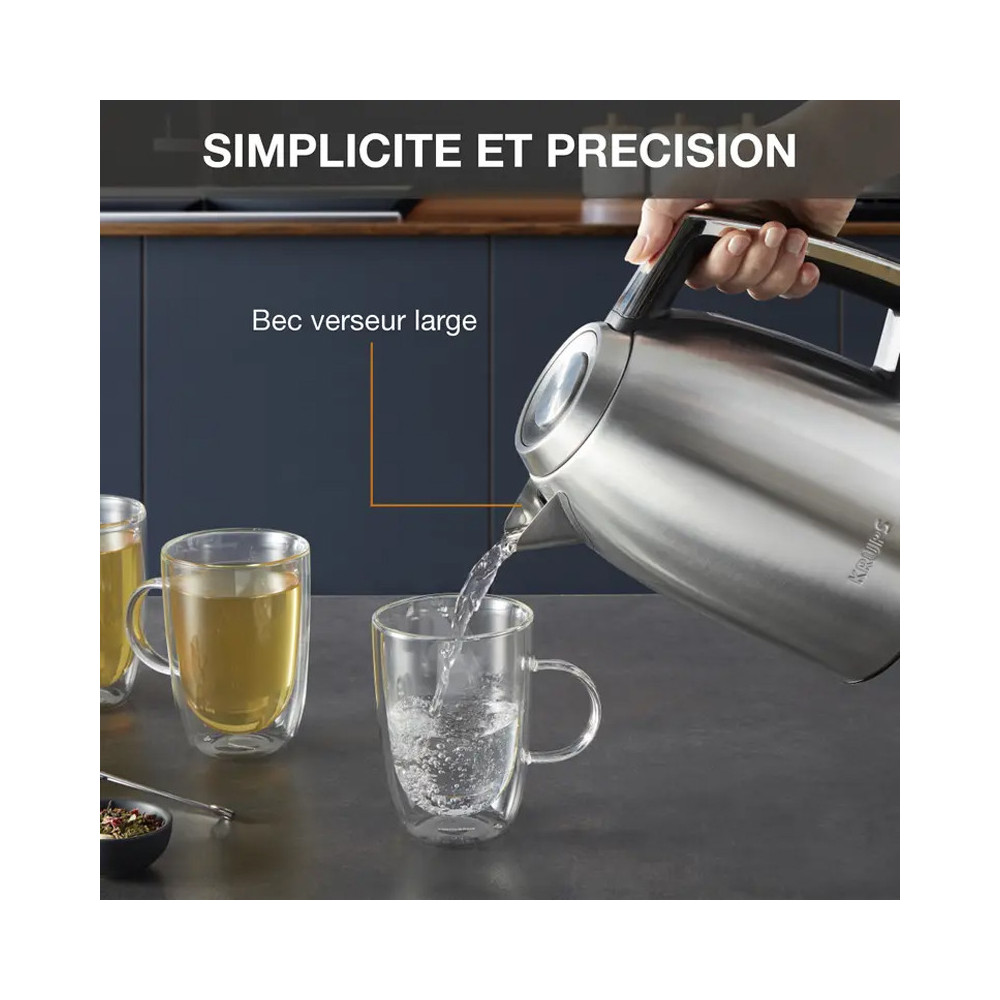 Bouilloire Sans Fil KRUPS 1.7 Litres